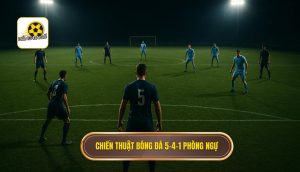 Chiến thuật bóng đá 5-4-1 phòng ngự